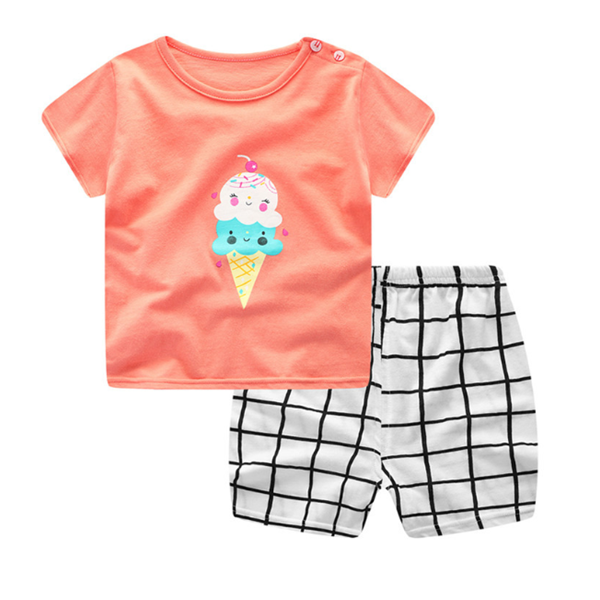 baby T-shirt set for summer