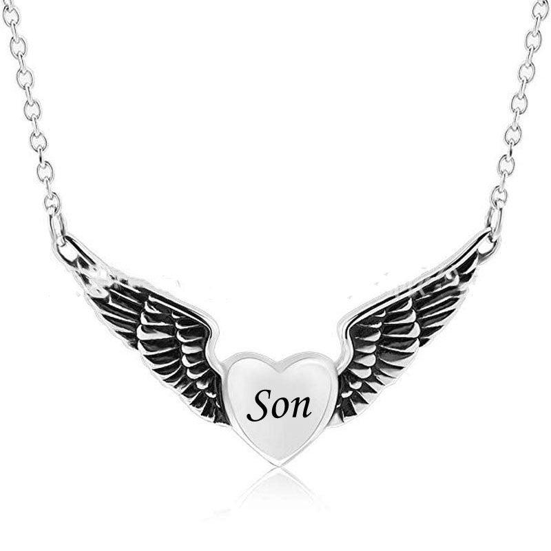 Angel wing necklace