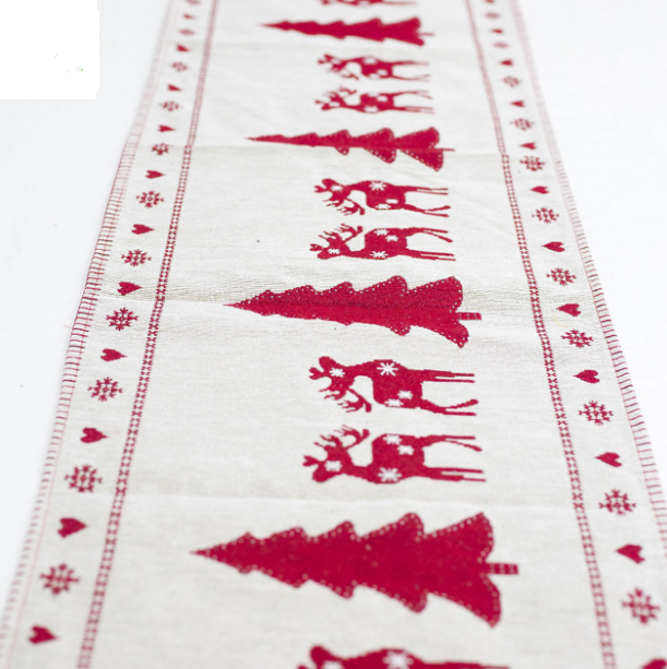 "Elevate your table with festive charm. Shop Christmas table runners for holiday dining perfection!" image 8
