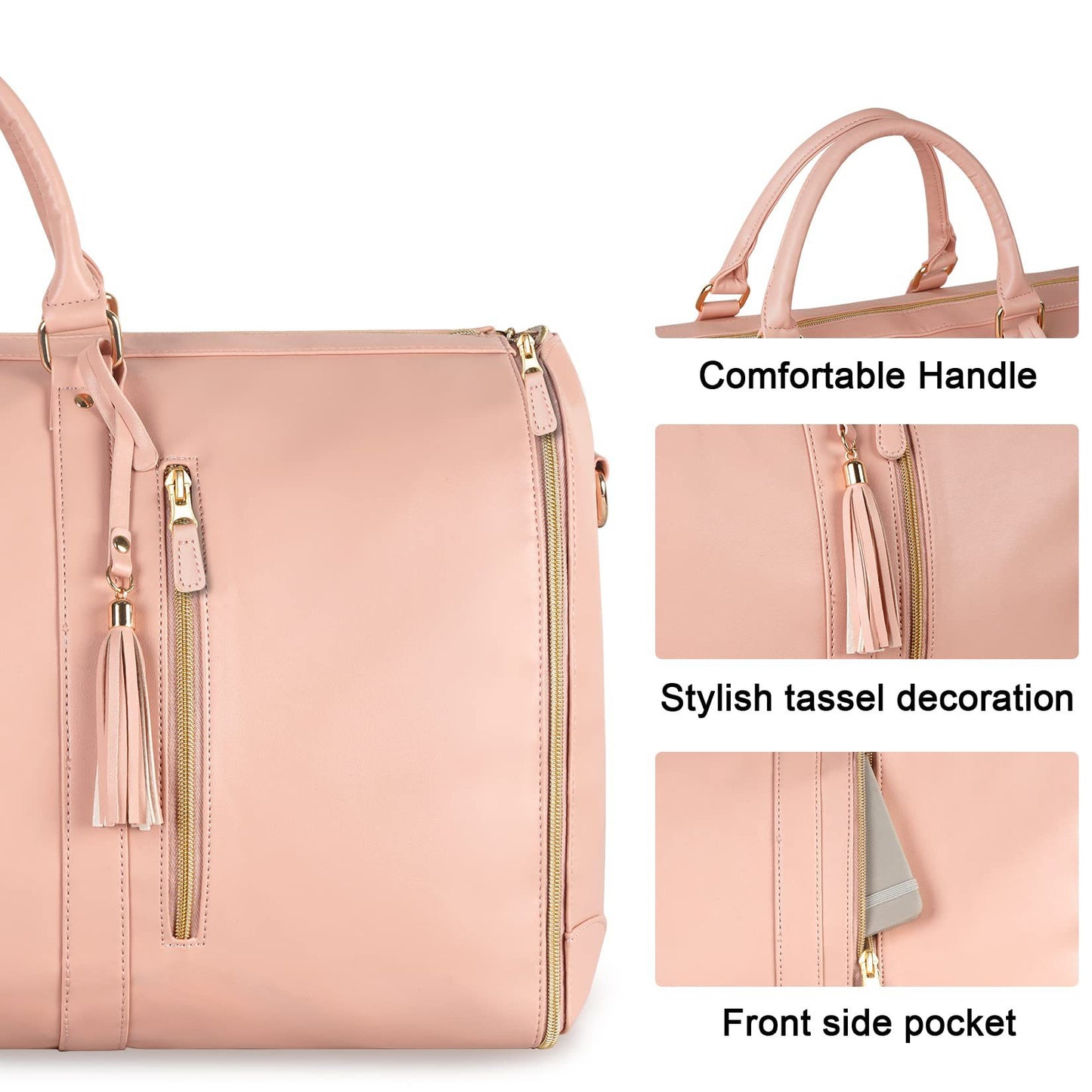 "Effortless travel with our spacious Large Capacity Duffle Bag – your stylish and reliable suitcase solution."