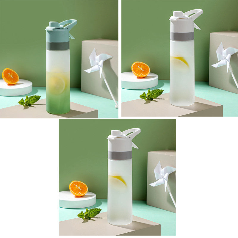 "Best Leak Proof Travel Bottles - Spray Water Bottle for Girls, perfect for outdoor sports and fitness."