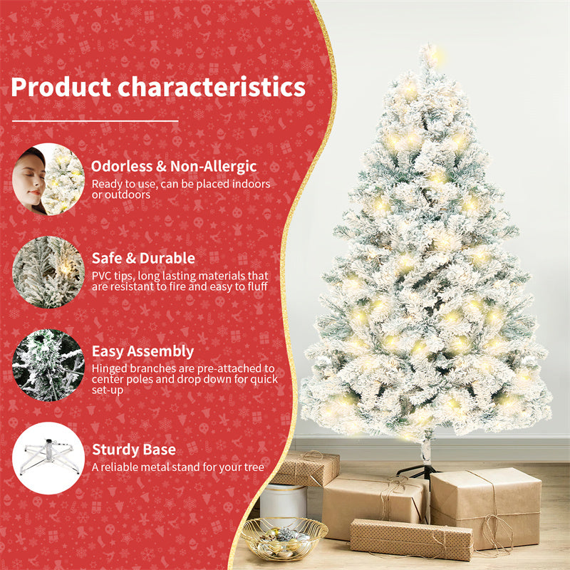 Elevate your holiday decor with Christmas Tree PVC Artificial Snow - essential Christmas decoration supplies. image 5