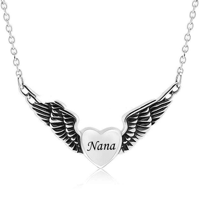 Angel wing necklace
