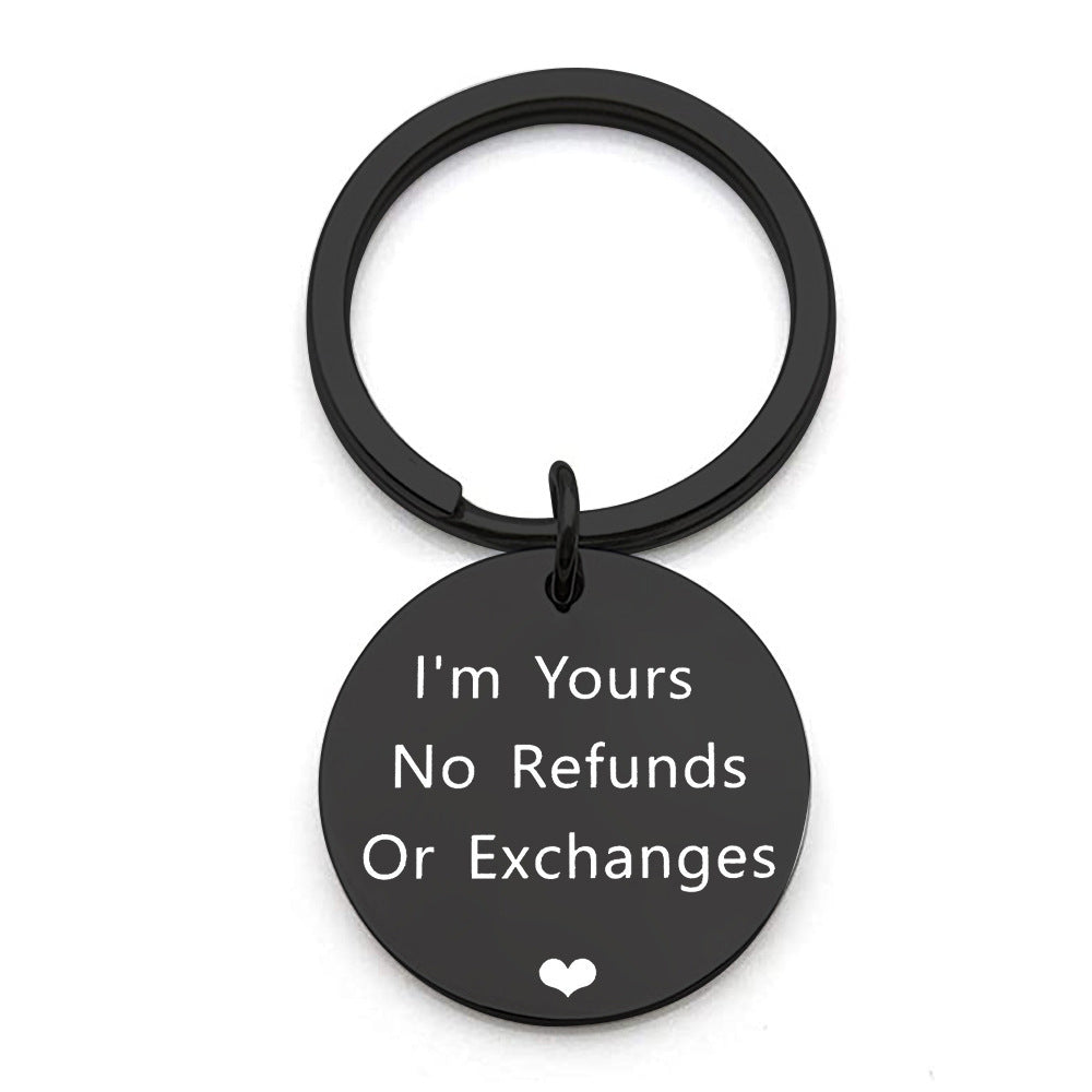 Stainless Steel Keychain Valentine Day Gift