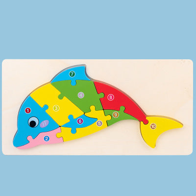 Wooden Puzzle Board, Classic Entertainment for baby