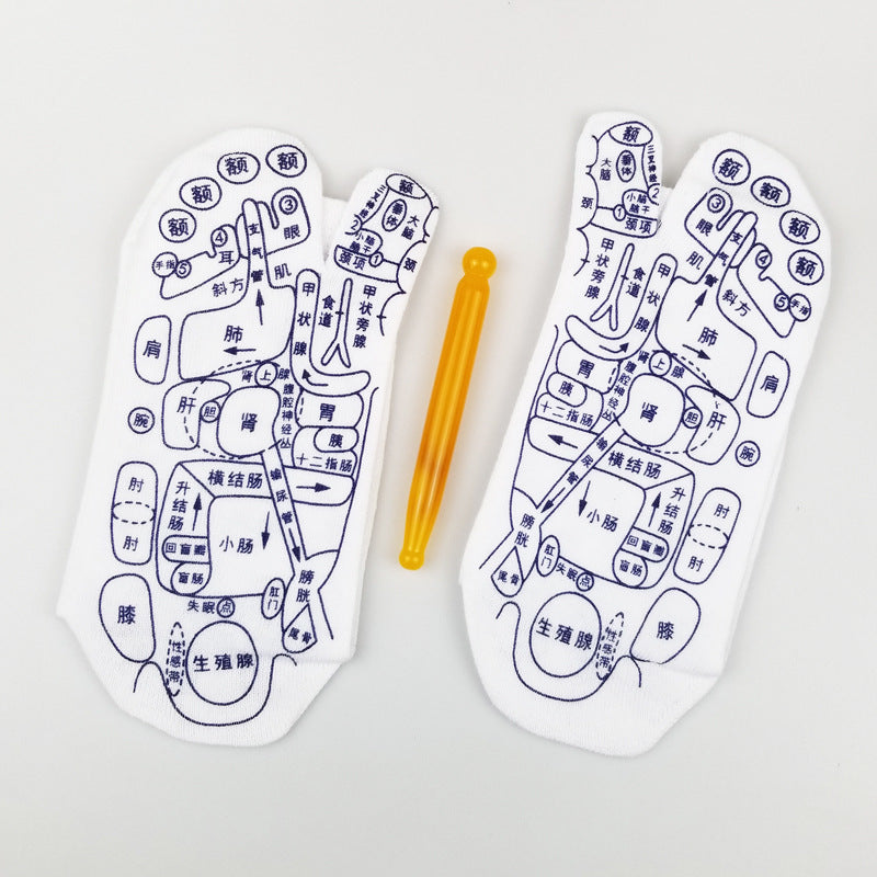 "Discover relaxation with Foot Acupuncture Socks - available now at our store for ultimate comfort."