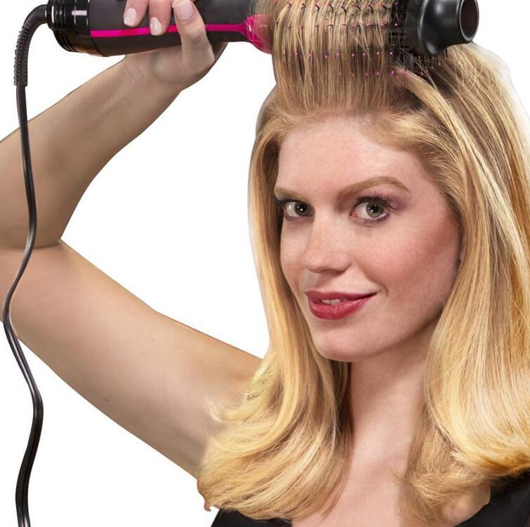 "Simplify styling with our Electric Hair Dryer, Straightener & Curling Comb – your all-in-one solution for glam hair!" image6