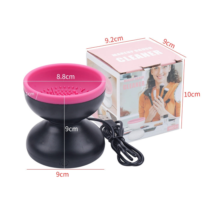 "Effortless beauty: Electric Makeup Brush Cleaner Machine for quick, hygienic, and flawless brush maintenance." Yuchimagic ,image 5