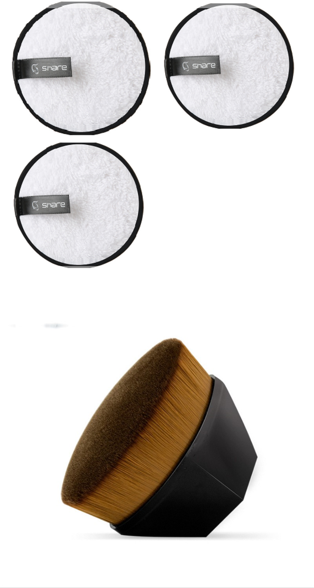 "Discover the makeup remover puff: convenient facial wipes for effortless cleansing. Available now!"