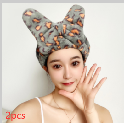 "Upgrade your routine with our chic Hair Drying Bow Shower Cap – ultimate style meets functionality!"