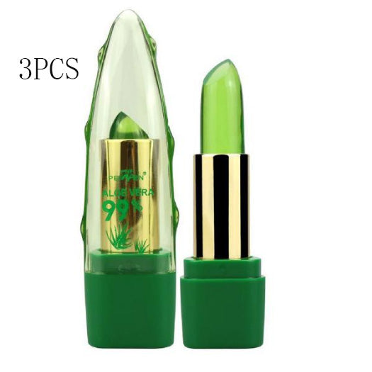 "Transform with Best Lip Plumper Lip Gloss featuring Aloe Vera Gel for vibrant, moisturized lips."
