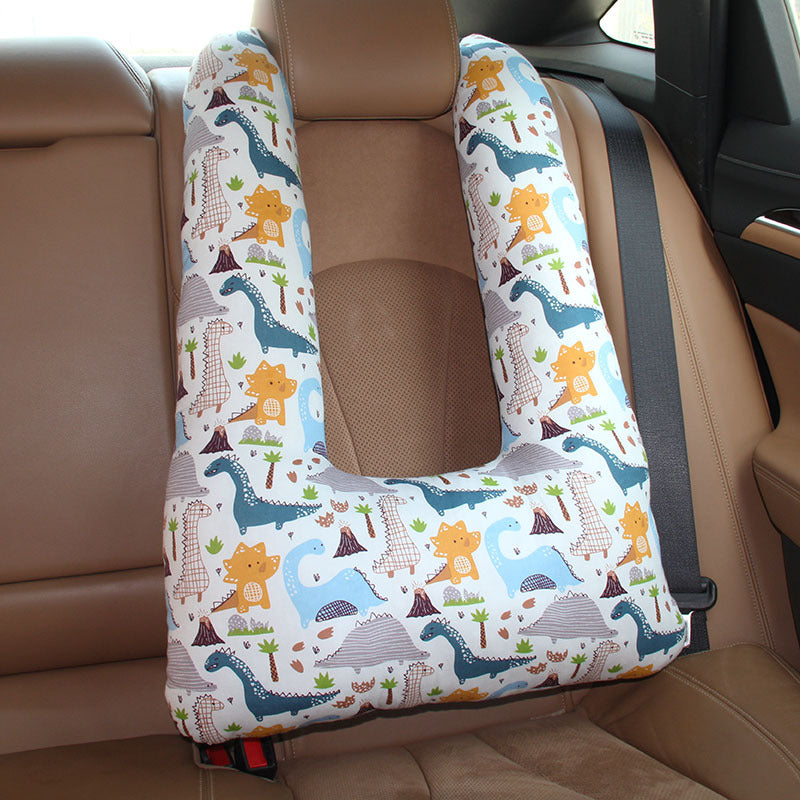 Car Car Cushion Quilt Dual-use Children Cute Pillow Baby Car With Cover Car Sleeping Artifact Pillow