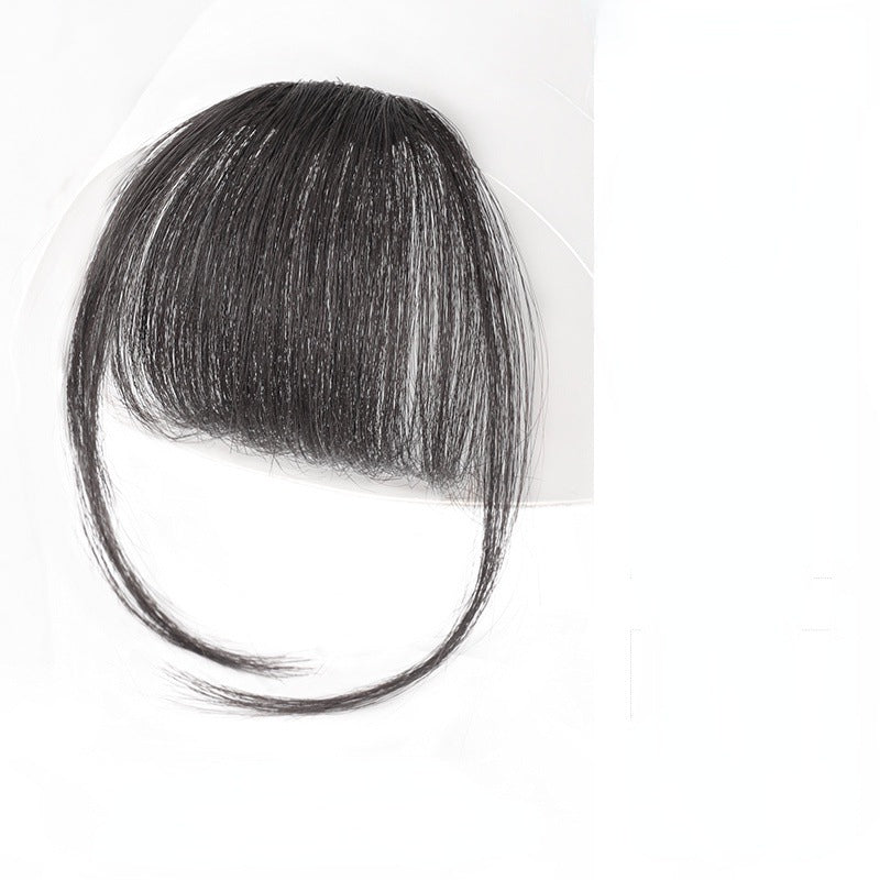 "Discover chic Clip-In Bangs – 3D Fake Bangs for a natural, French-inspired transformation. Available now!" image 6