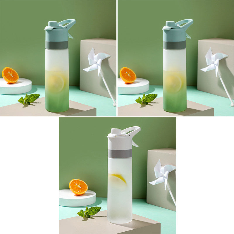 "Best Leak Proof Travel Bottles - Spray Water Bottle for Girls, perfect for outdoor sports and fitness."