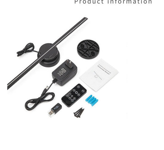 "Shop our store for the mesmerizing 3D Hologram Fan Projector – immersive, eye-catching holographic experience."