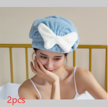 "Upgrade your routine with our chic Hair Drying Bow Shower Cap – ultimate style meets functionality!"