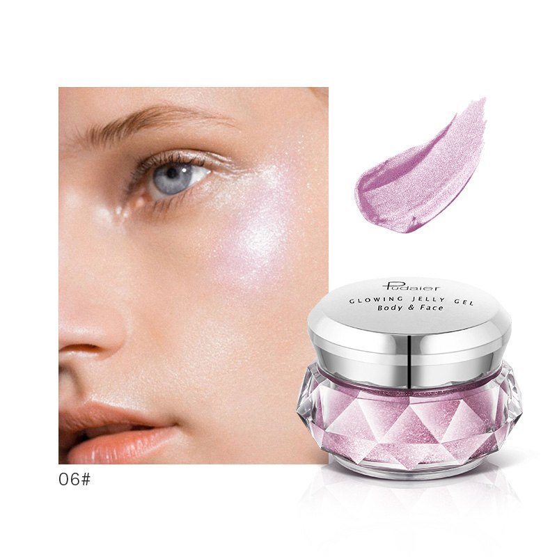 "Dive into glamour: Face Highlighter Jelly Gel for a mesmerizing mermaid glow. Radiate beauty effortlessly." Yuchimagic , image9