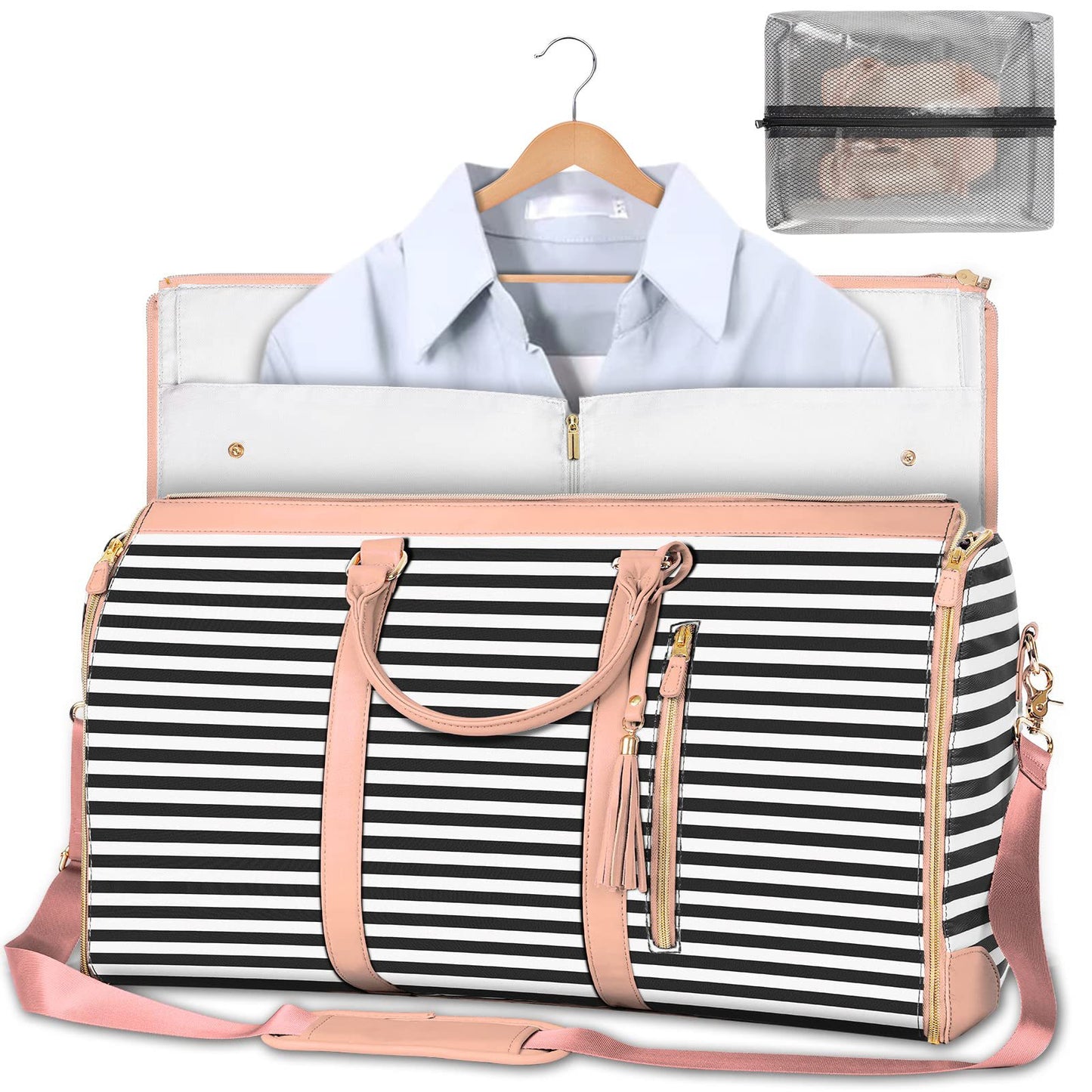 "Effortless travel with our spacious Large Capacity Duffle Bag – your stylish and reliable suitcase solution."