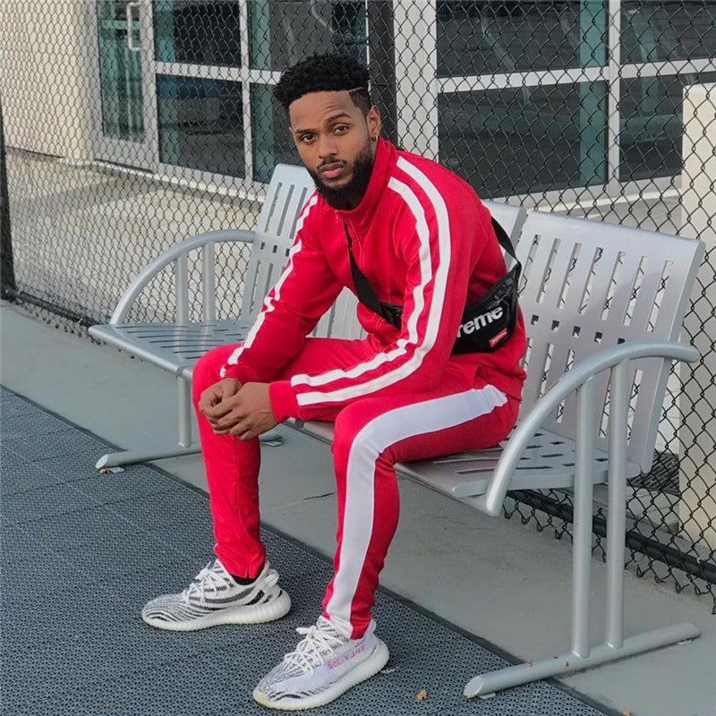 "Explore men's suit casual sports sweater – perfect blend of style and comfort." image 7