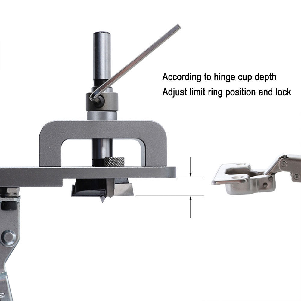 35MM Hinge Tapper Cabinet Door Panel Hinge Locator