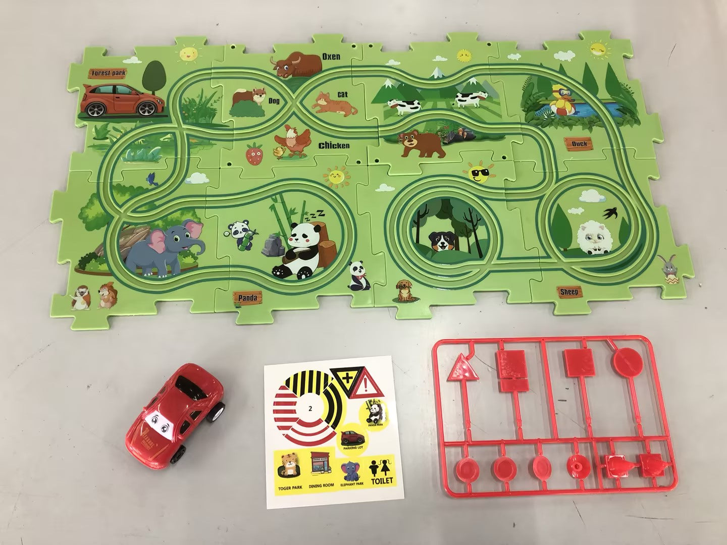 "Endless fun: Puzzle Track Cars for imaginative play. Build, race, and explore creativity effortlessly!"