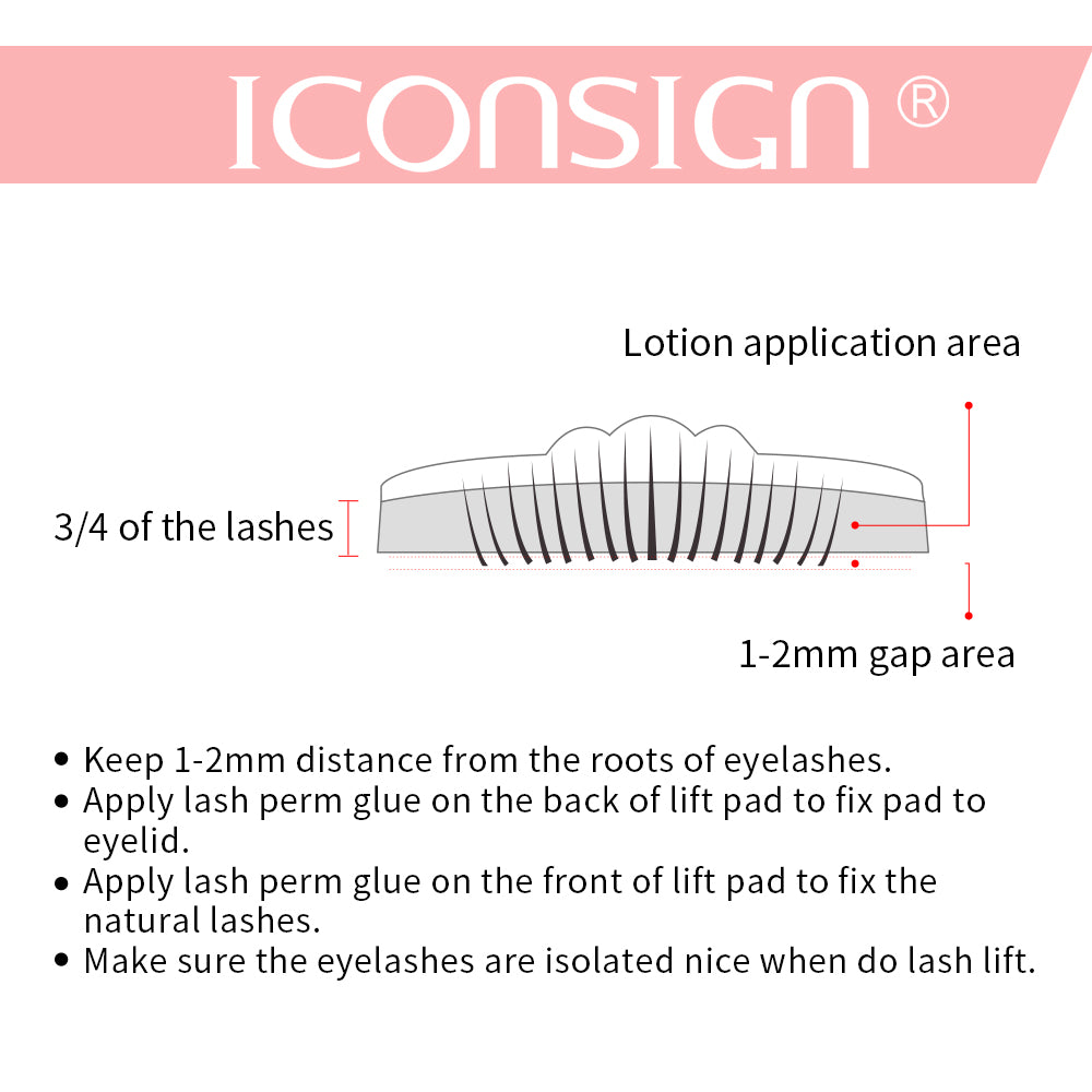 "Elevate your gaze with ICONSIGN Lash Lift Kit – the secret to mesmerizing, curled lashes!"