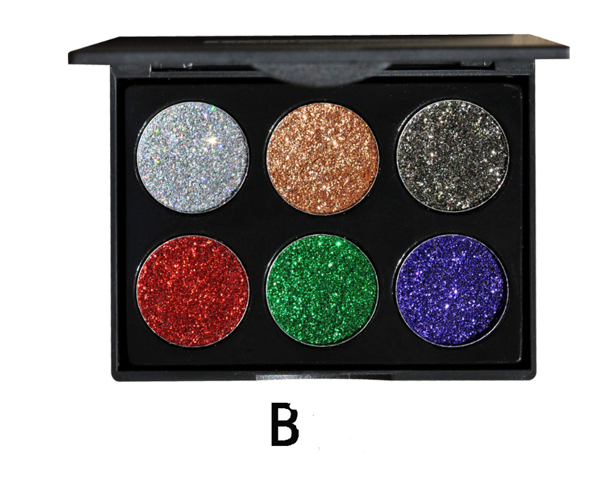 "Sparkle with our Sequin Eye Shadow Tray—glittering shades for a dazzling and glamorous eye look." image
