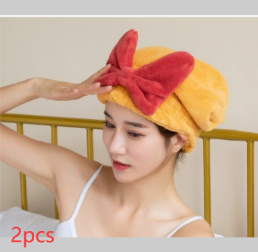 "Upgrade your routine with our chic Hair Drying Bow Shower Cap – ultimate style meets functionality!"