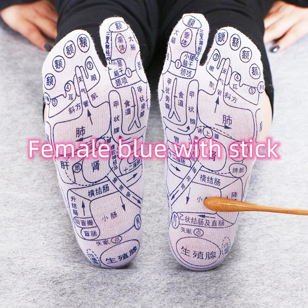 "Discover relaxation with Foot Acupuncture Socks - available now at our store for ultimate comfort."