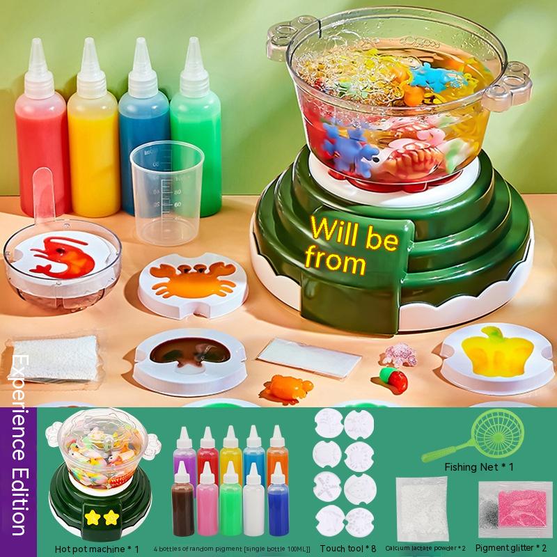 "Magical playtime with Magic Coppertone Cooking Hot Pot for children—a delightful blend of fun and learning!" image 3