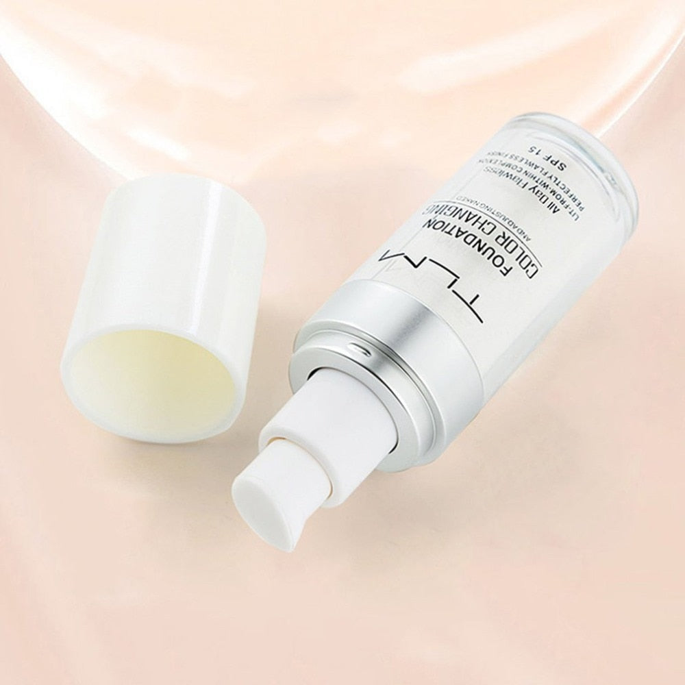 "Portable temperature liquid foundation concealer available now. Achieve flawless complexion with The Foundation BB Concealer."