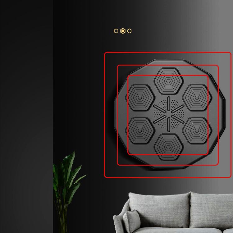 "Yuchimagic's Wall-Mounted Music Boxing Machine: Elevate training with intelligent workouts and dynamic music integration."