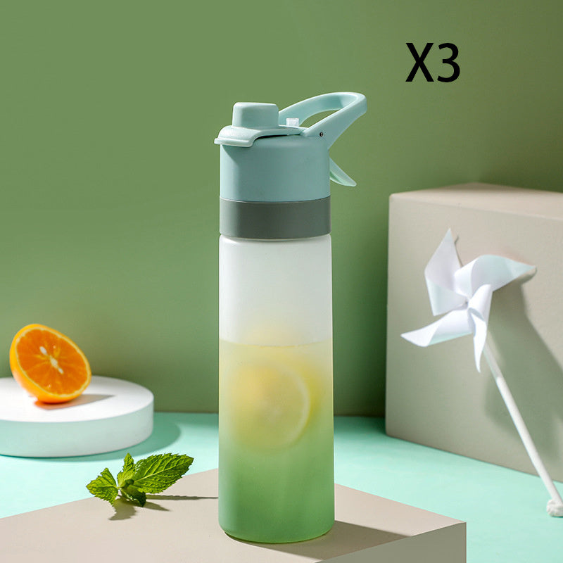 "Best Leak Proof Travel Bottles - Spray Water Bottle for Girls, perfect for outdoor sports and fitness."