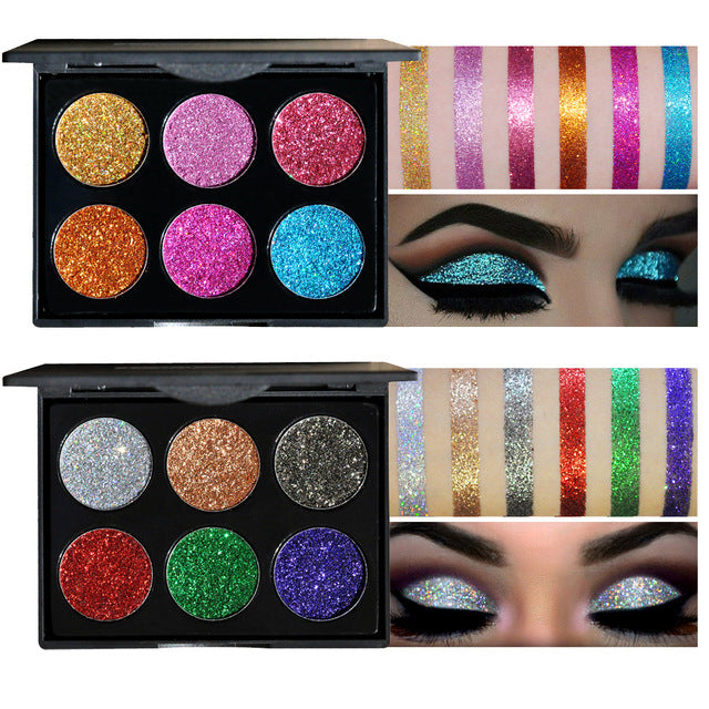 "Sparkle with our Sequin Eye Shadow Tray—glittering shades for a dazzling and glamorous eye look." image 3