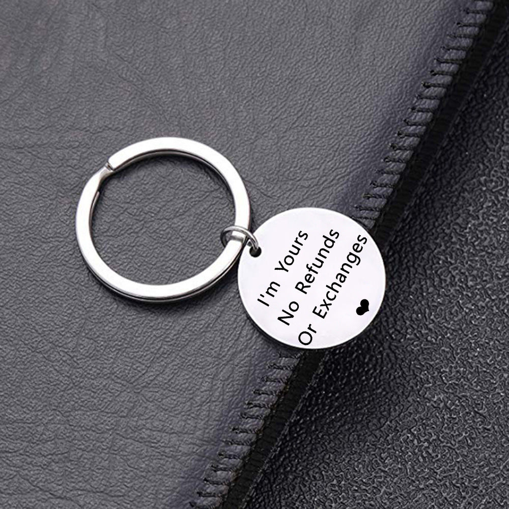Stainless Steel Keychain Valentine Day Gift