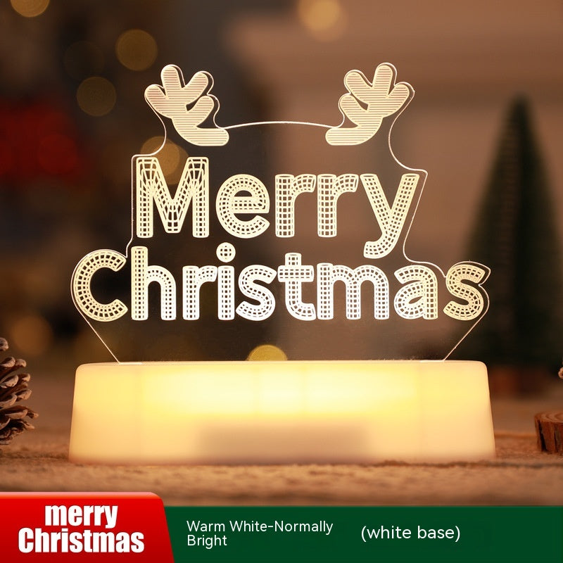 Illuminate the season with Christmas Decoration 3D Lamp. Festive LED Night Lights, perfect Christmas ornaments. image 13