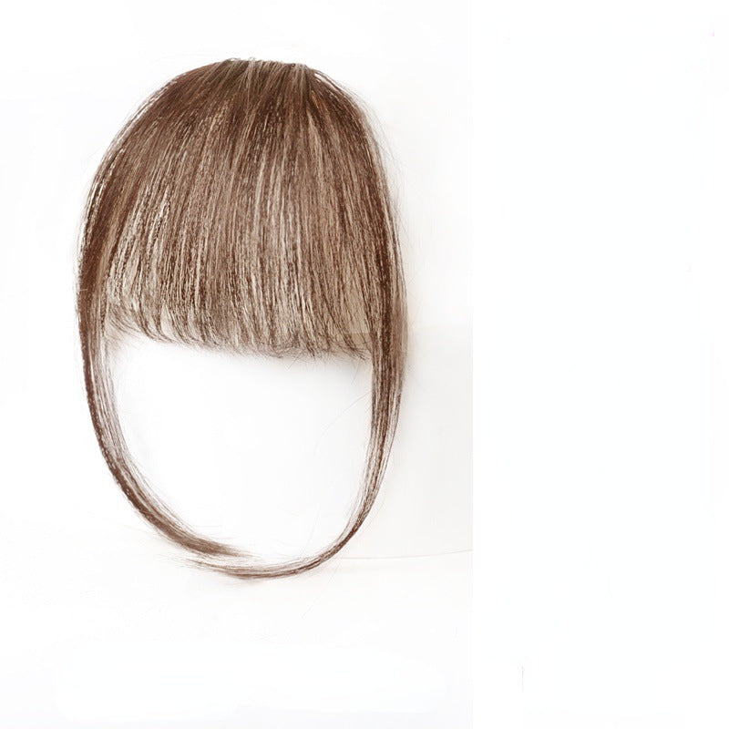 "Discover chic Clip-In Bangs – 3D Fake Bangs for a natural, French-inspired transformation. Available now!" image 4