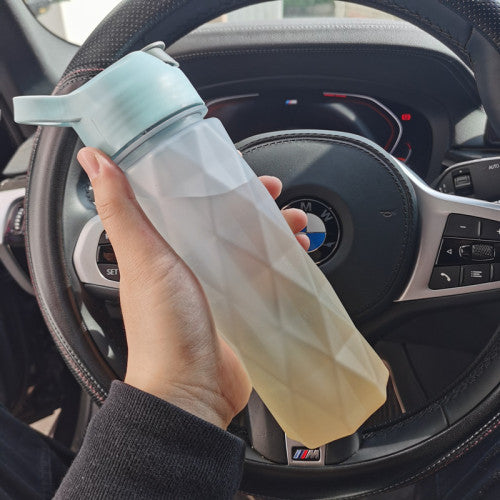 "Best Leak Proof Travel Bottles - Spray Water Bottle for Girls, perfect for outdoor sports and fitness."