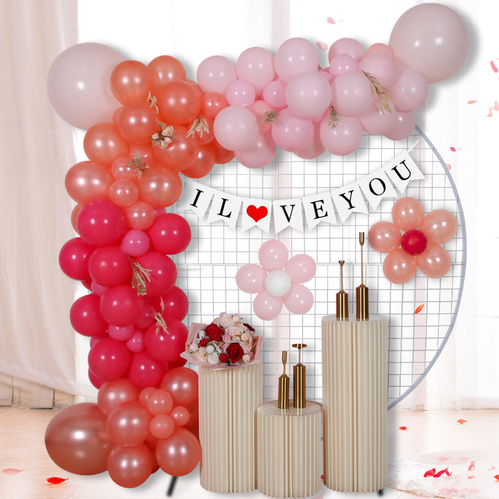 Valentine's Day Wedding Party Balloon Chain Set