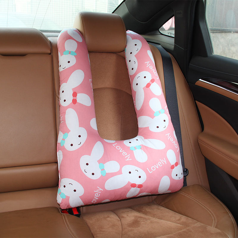 Car Car Cushion Quilt Dual-use Children Cute Pillow Baby Car With Cover Car Sleeping Artifact Pillow