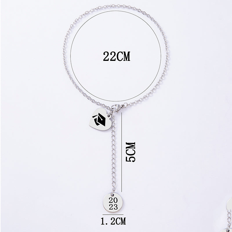 Round Stainless Steel Anklet