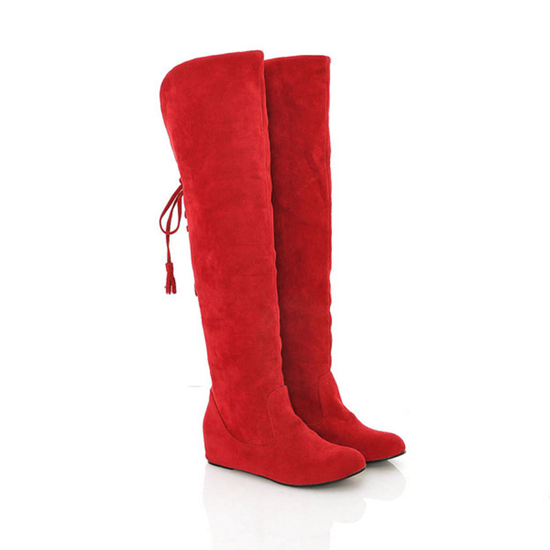 Plus Size Over-the-Knee Snow Boots