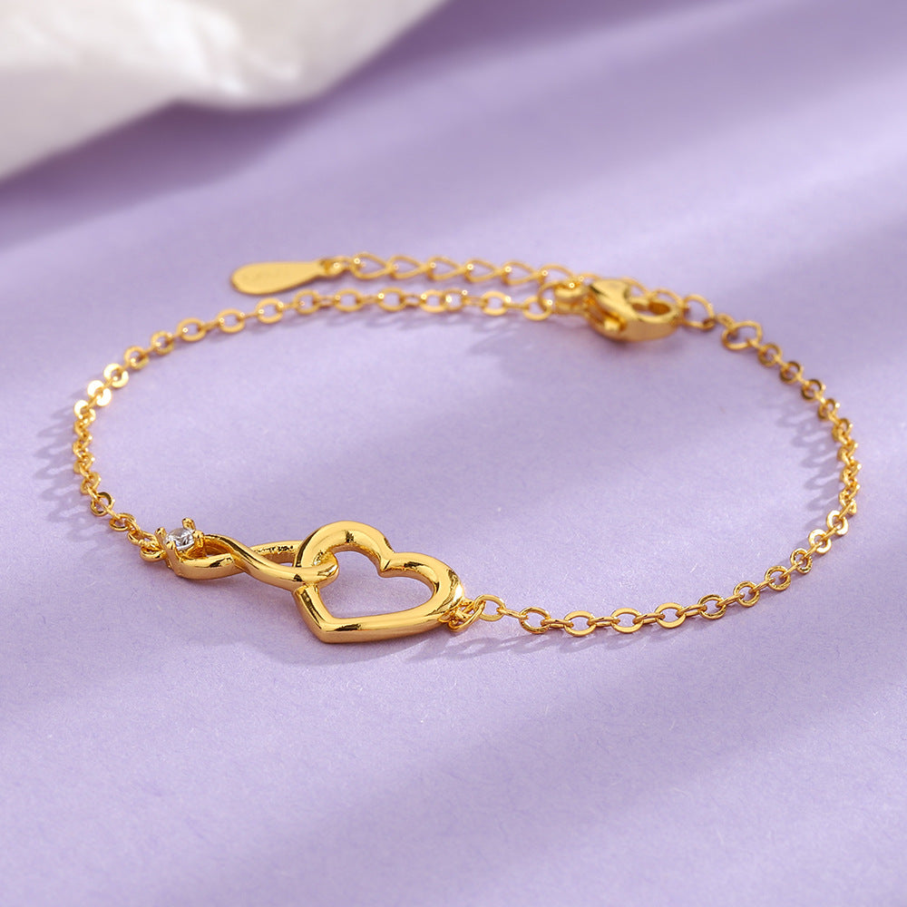 "Capture her heart with our exquisite Heart-Shaped Love Bracelet – the perfect Valentine's Day gift!"