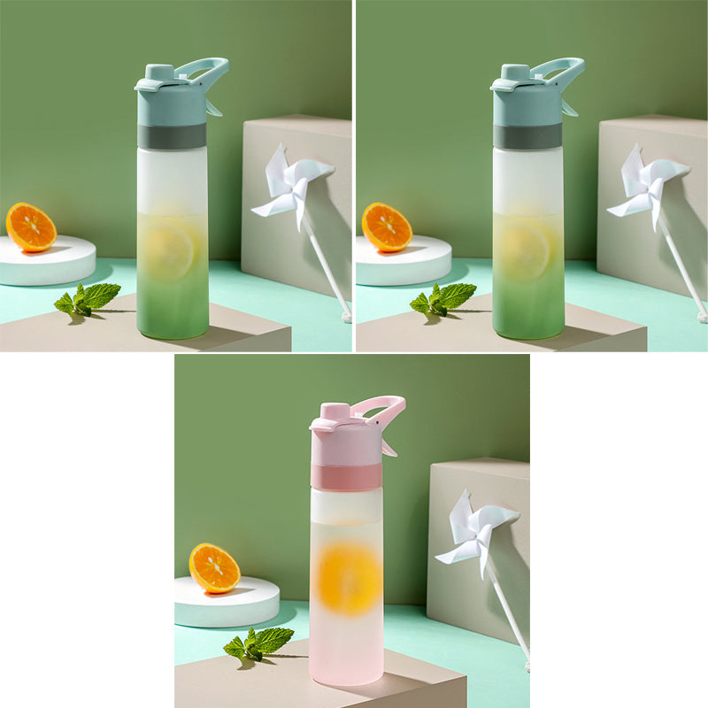 "Best Leak Proof Travel Bottles - Spray Water Bottle for Girls, perfect for outdoor sports and fitness."