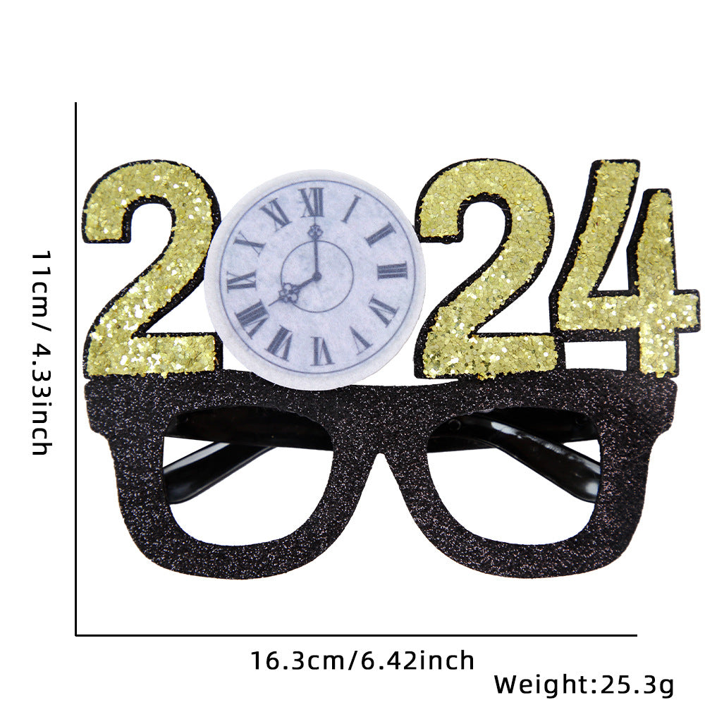 "Sparkle into 2024 with our festive New Year Party Glasses Frames! Share laughs and memories." image 10