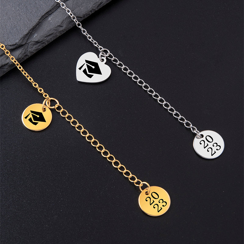 Round Stainless Steel Anklet