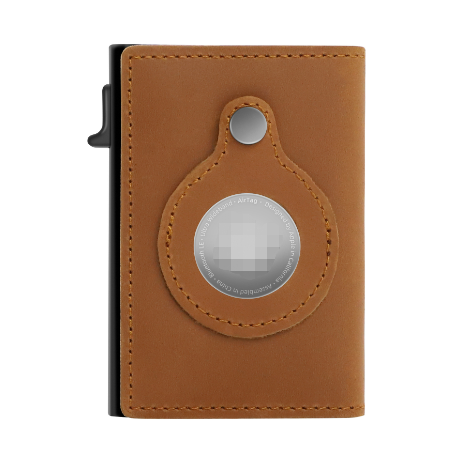 Compact RFID Men's Wallets with Air Tag slot—stylish, secure, and crafted from premium leather. Upgrade today! image 11
