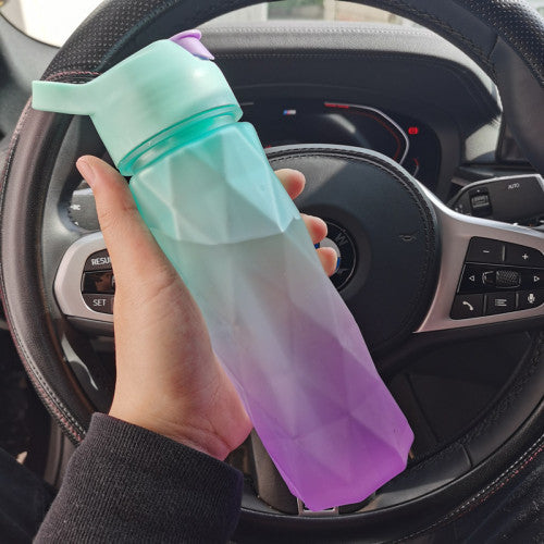 "Best Leak Proof Travel Bottles - Spray Water Bottle for Girls, perfect for outdoor sports and fitness."