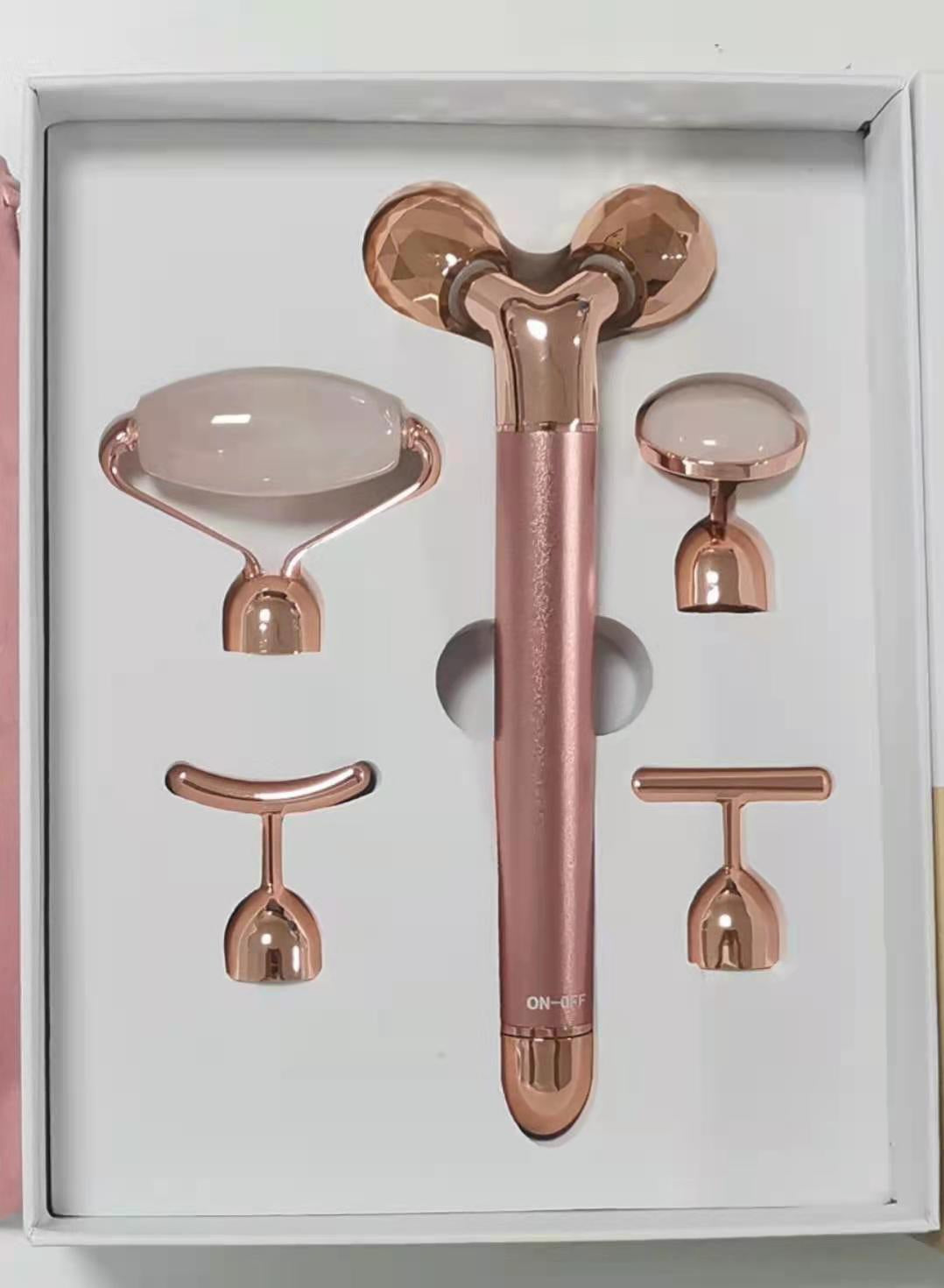 "5-in-1 24K Gold Beauty Bar: Enhance your skincare routine with this luxurious facial massager."