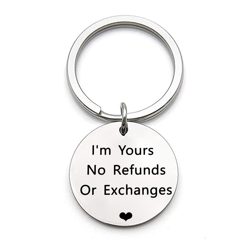 Stainless Steel Keychain Valentine Day Gift